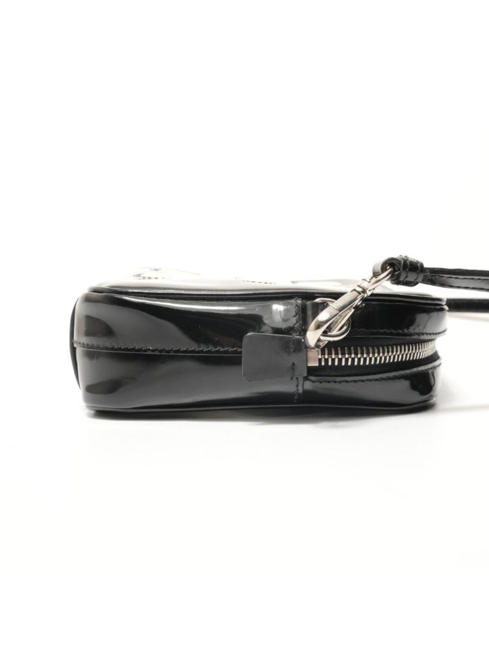 Prada Shoulder Bag Flower Motif Patent Leather - Picture 4 of 10
